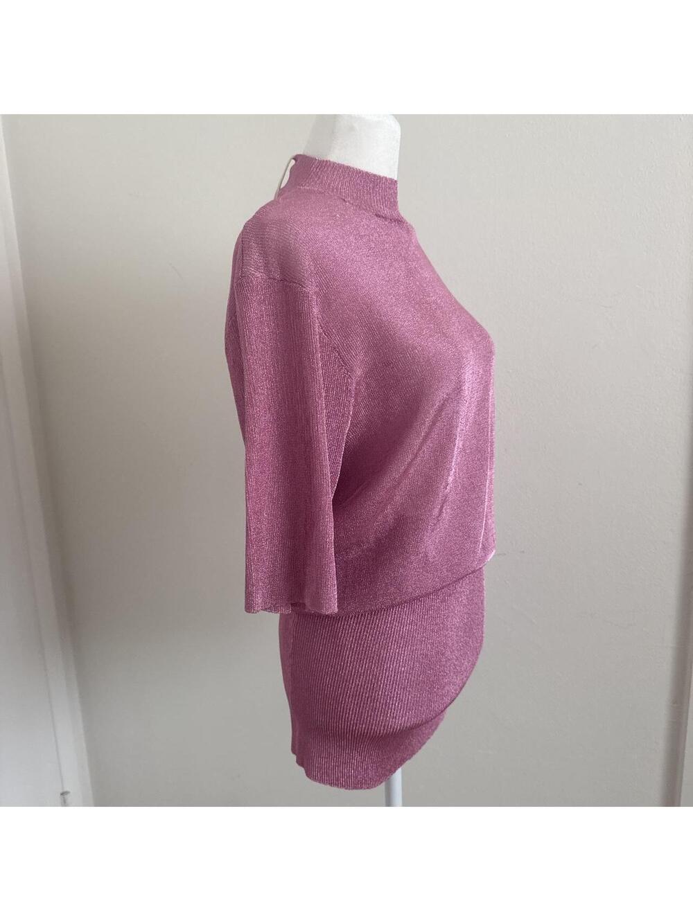 SER.O.YA Rae Metallic Mini Dress - Picture 6 of 8